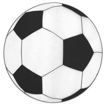 Set de table ballon de football - Lot de 6